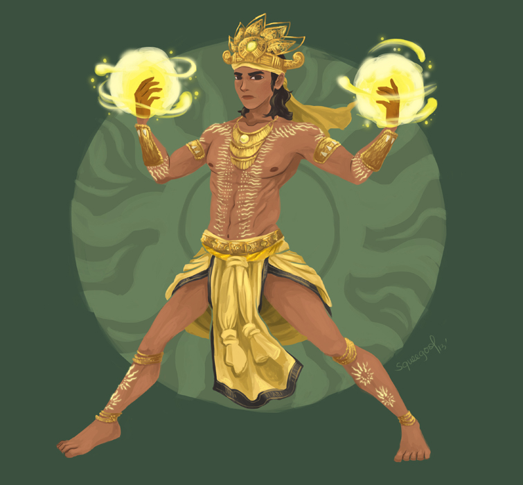 Adlaw - god of the sun by James Claridades | Visayan Mythology | Philippines