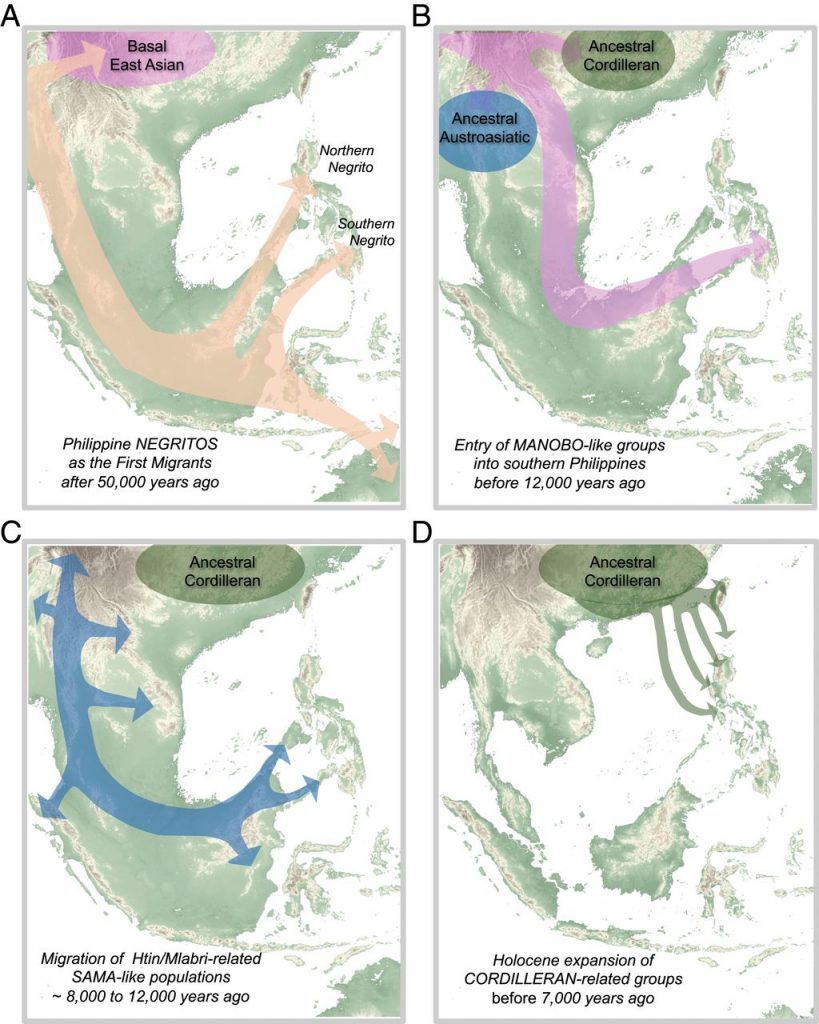 Model for Philippine demographic history.