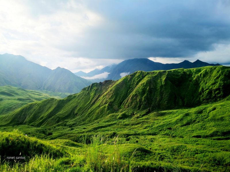 A lush and beautiful Mindoro mountainside.